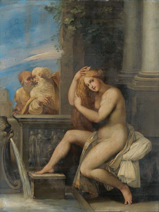 Susanna e i vecchioni - Pinacoteca Nazionale, Siena